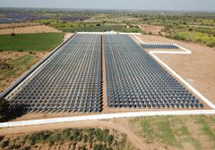 PV Linear Dual Axis Tracking Systems - Farmson 1MW